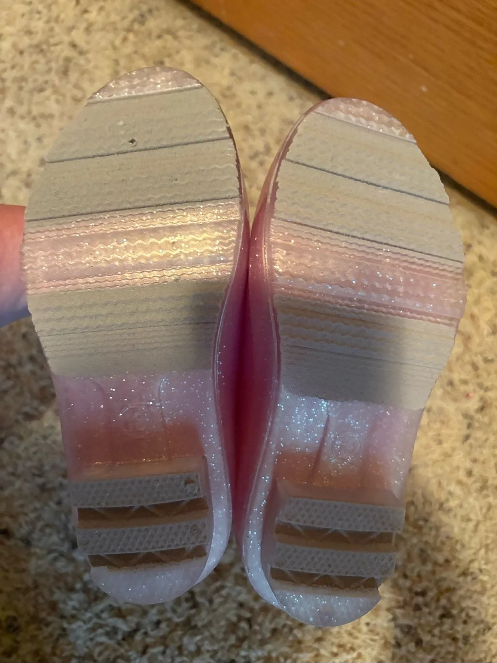 Cat & Jack Iridescent Kids Rain Boots